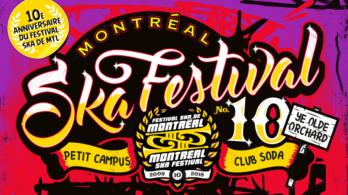 Montreal Ska Fest #10 - Night 1: Danny Rebel & the KGB, The Hangers, Foolish, Dub Trinity