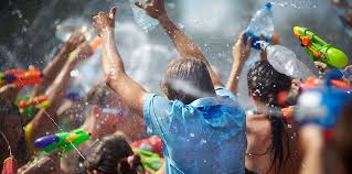 Bataille de fusil à eau au Parc Lafontaine