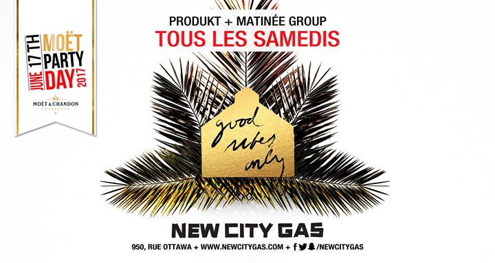 Moët Party Day - Good Vibes Only – 3PM to 10PM