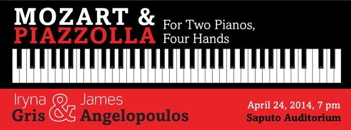 Mozart & Piazzolla: For Two Pianos, Four Hands