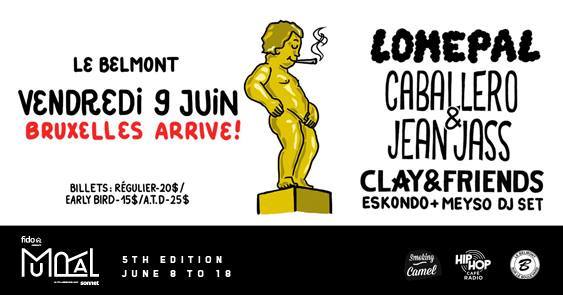 MURAL 2017 // Smoking Camel présente Bruxelles Arrive!