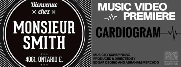Music Video Premiere: Sunspinnaz - Cardiogram Monsieur Smith