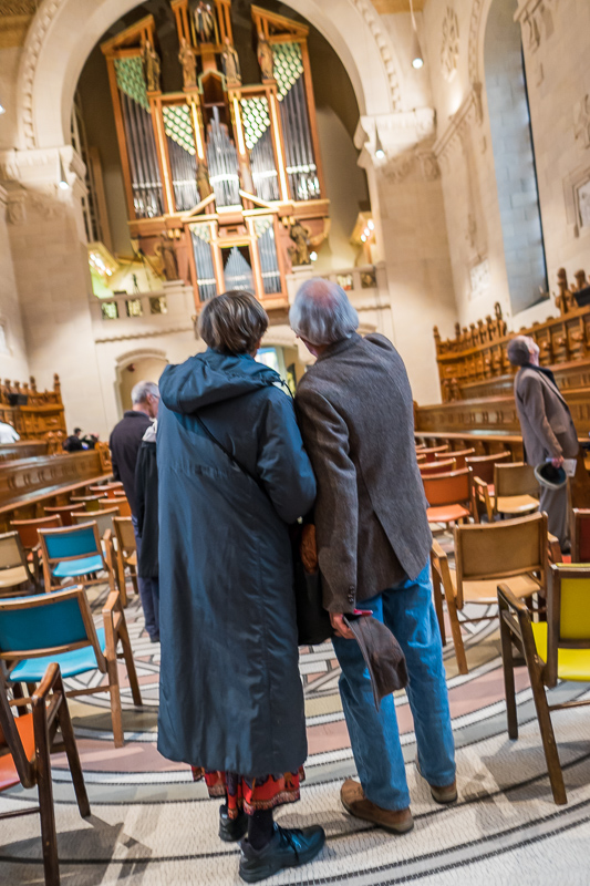Neil Cockburn et l'orgue du Grand Séminaire