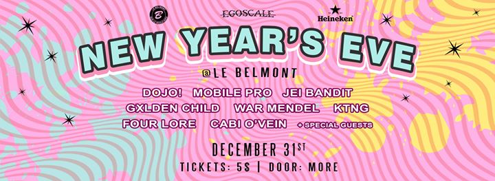 New Year's Eve at Le Belmont