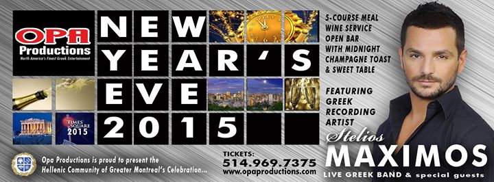 New Year's Eve with Stelios Maximos