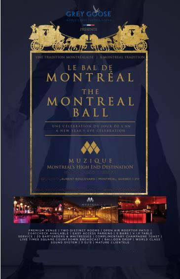 New Years Eve at Muzique - The Montreal Ball 2016