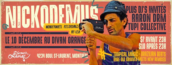 Nickodemus (NYC) & Guests - Turntables on Ipanema Release Party