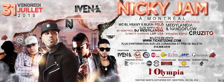 NICKY JAM @ MONTREAL