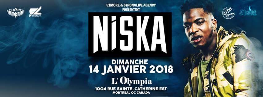 Niska à Montréal