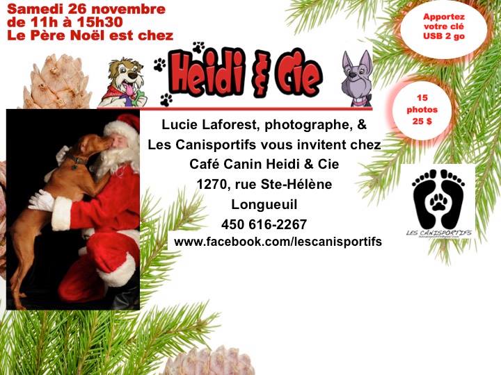 Noël avec Les Canisportifs & Lucie Laforest photographe