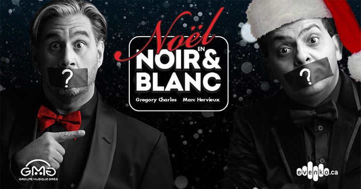 Noël en Noir & Blanc // Montréal