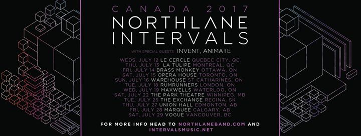 Northlane et Intervals-13 juillet,2017 // Cabaret La Tulipe