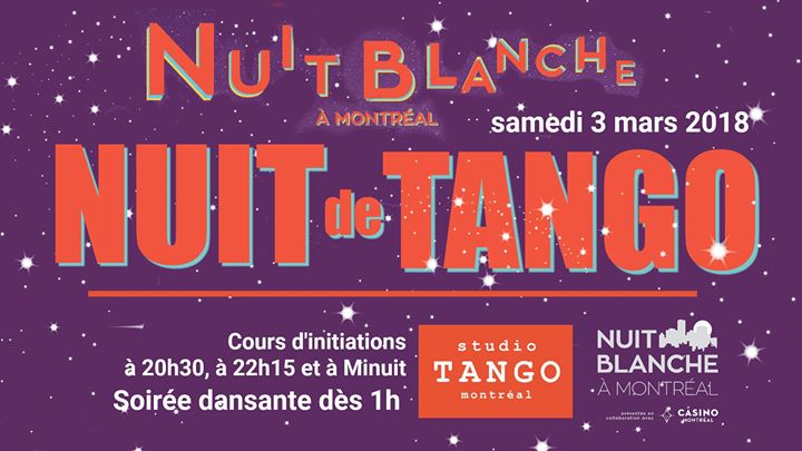 NUIT Blanche : NUIT de TANGO !