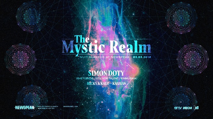 Nuit Blanche - The Mystic Realm w/ Simon Doty (Stil Vor Talent, Einmusika)