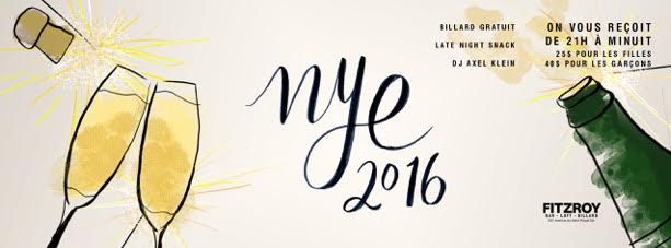 NYE 2016 - FITZROY