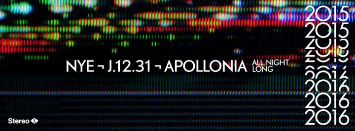 NYE - APOLLONIA [ALL NIGHT LONG]