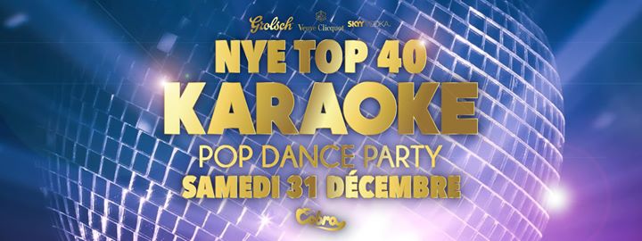 NYE Top 40 Karaoke dance party