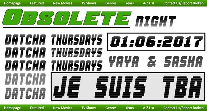 Obsolete Collective at Datcha Thursdays