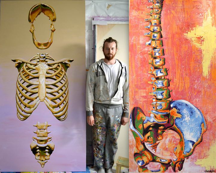 Olicorno : Soirée d'ouverture de l'exposition «Bones #2»