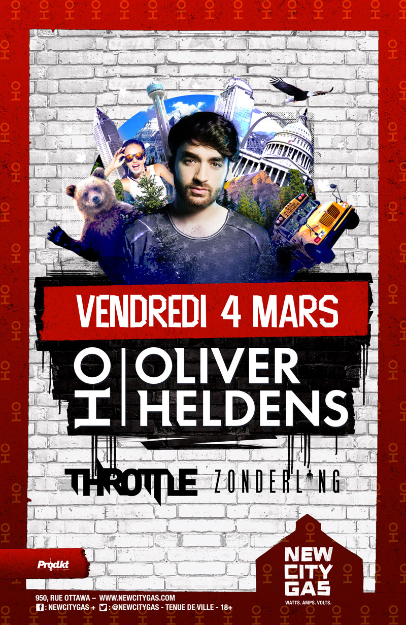Oliver Heldens au New City Gas - Vendredi 4 Mars