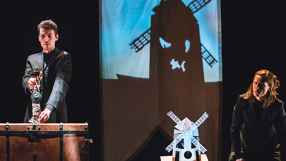 Ombres folles / Don Quichotte: Benjamin Déziel et Maude Gareau.