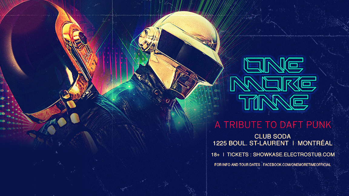 ONE MORE TIME : A Tribute To Daft Punk - 18+