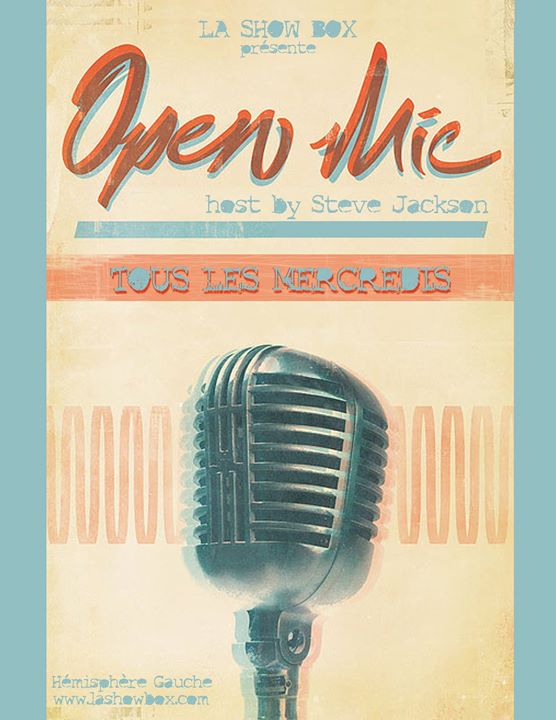 OPEN MIC NIGHT - tous les mercredis à l'Hémisphère Gauche