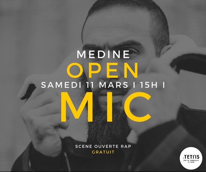 OPEN MIC orchestré par Medine