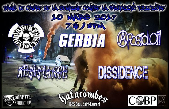 Ordures Ioniques, Gerbia, Apostoloi, Resistance et Dissidence