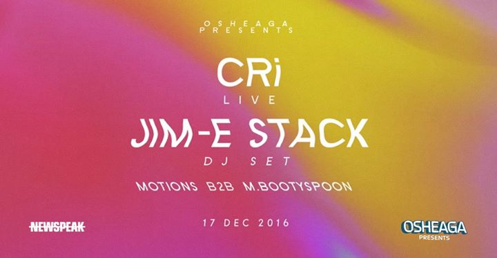 Osheaga présente CRi (live) w/ Jim-E Stack - Newspeak