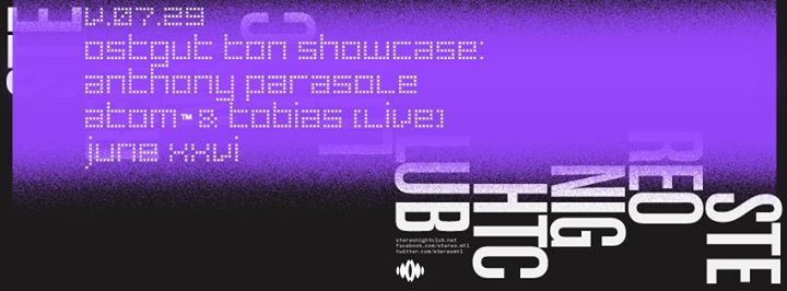 Ostgut Ton: Anthony Parasole / Atom™ & Tobias (Live) / روح June