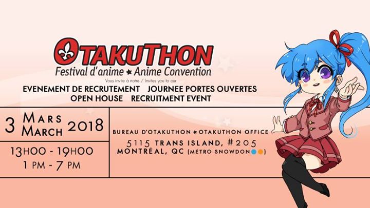 Otakuthon Portes Ouvertes / Open House