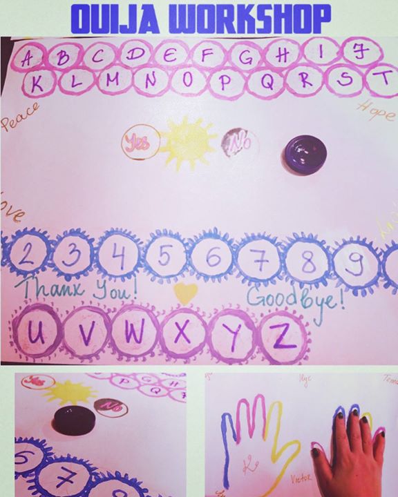 Ouija board workshop