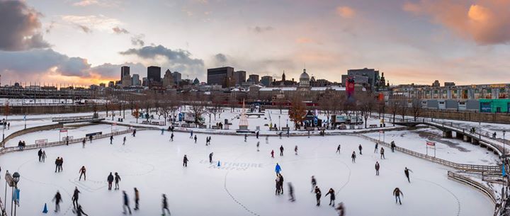 Ouverture de la Patinoire Natrel - Opening of the Natrel rink
