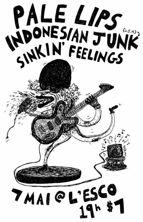Pale Lips, Indonesian Junk, Sinkin' Feelings