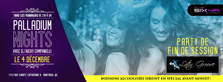 Palladium Nights - Party de fin de session