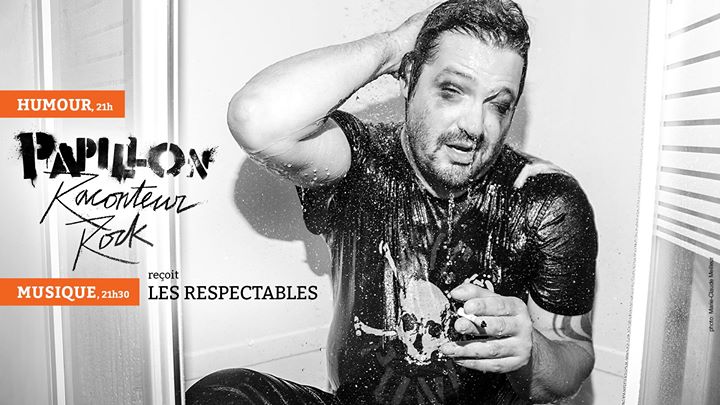 Papillon Raconteur Rock reçoit Les Respectables