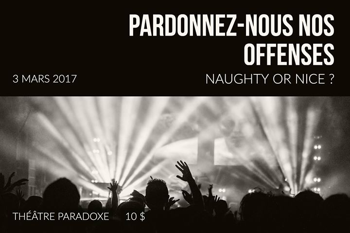 Pardonnez-nous nos offenses **party de mi-session**