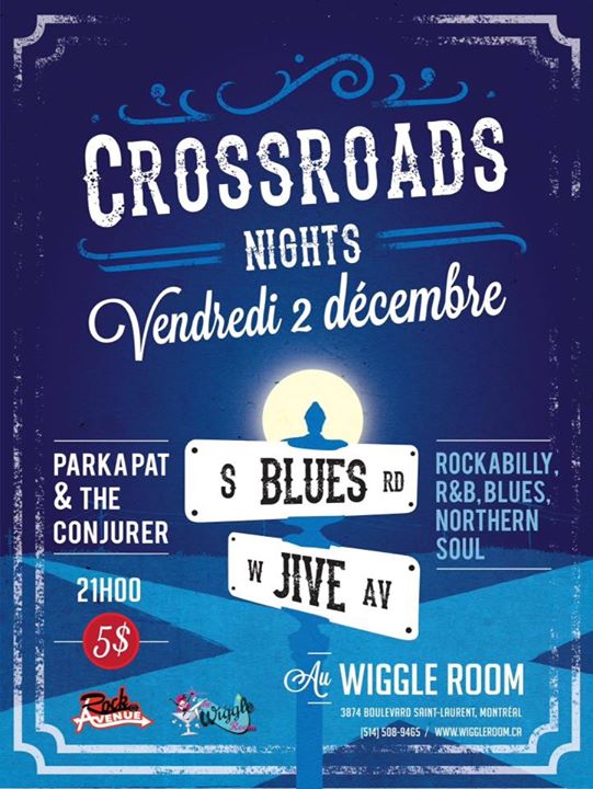 Parka Pat aux Crossroads: Jive, Blues et Soul! 100% 45rpm