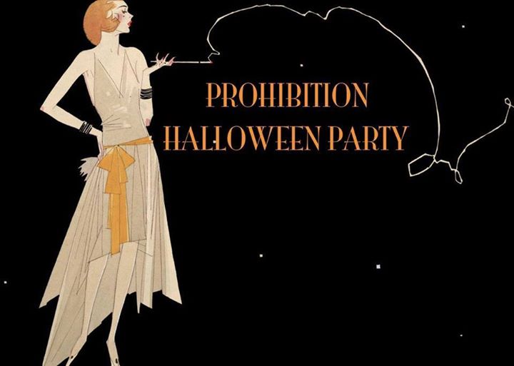 Party d'Halloween de la prohibition