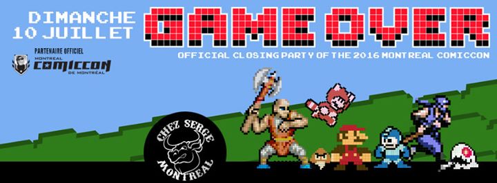 Party de fermeture du Montreal Comic con