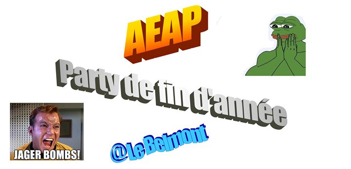 PArTy dE fIn d'AnNéE $ - AEAP