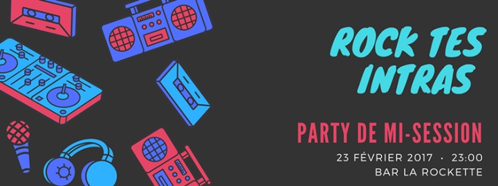 Party de l'AECS 'Rock tes intras'