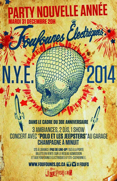 Party de la Nouvelle Année / New Year Eve Party