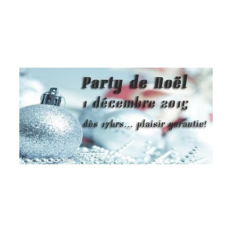 Party de Noël pour vous mesdames! Sortez vos robes et vos talons, on va s'amuser!