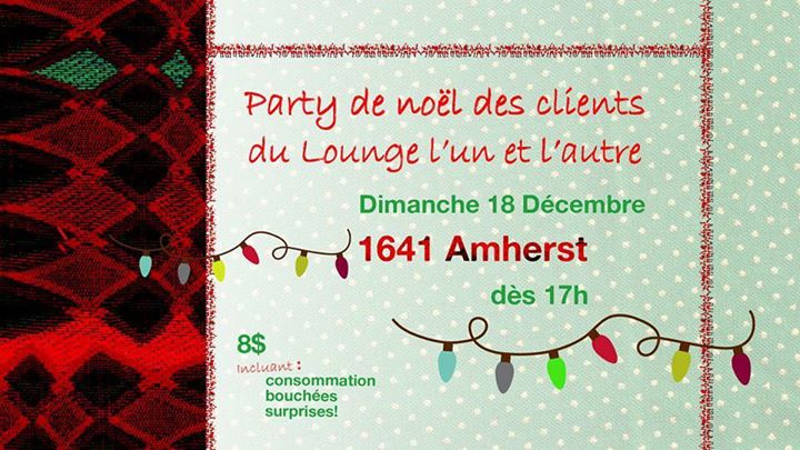 Party de Noël des clients du LLL