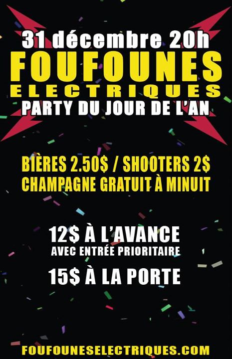 Party du Jour de l'An! // New Year's Eve Party!