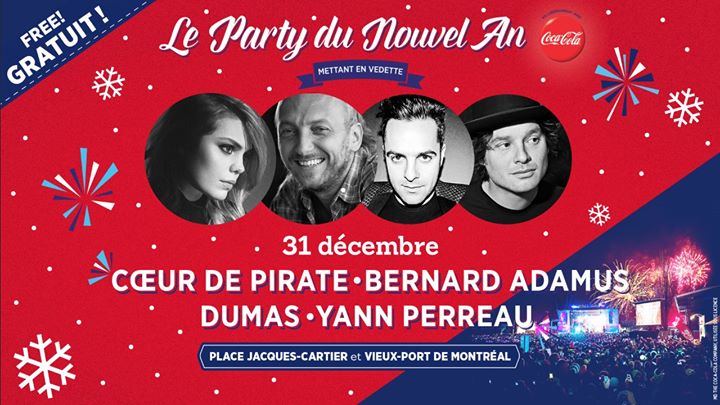 Party du Nouvel An Montréal en Fêtes