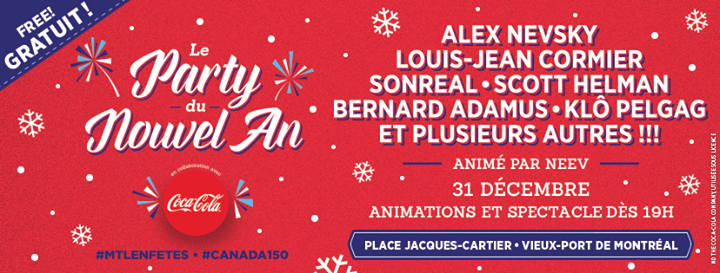 Party du Nouvel An Montréal en Fêtes / New Year's Eve Party