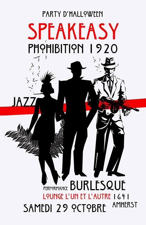 Party Halloween Speakeasy